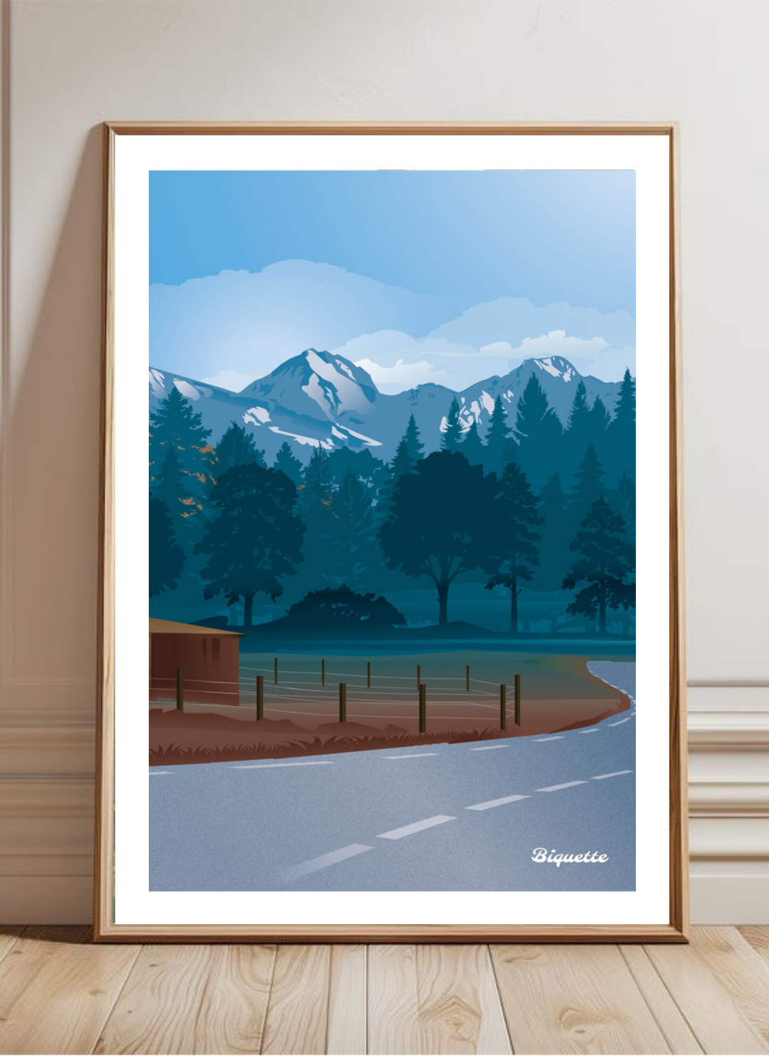 affiches des Pyrénées incluant Loudenvielle